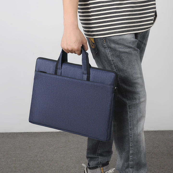 Laptop bag with reinforced protection and practical compartments Bowlift