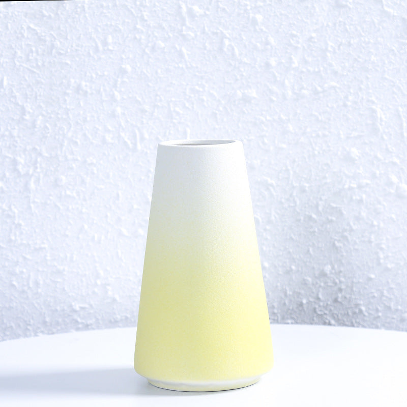 Modern Textured Ceramic Flower Vessel Bowlift