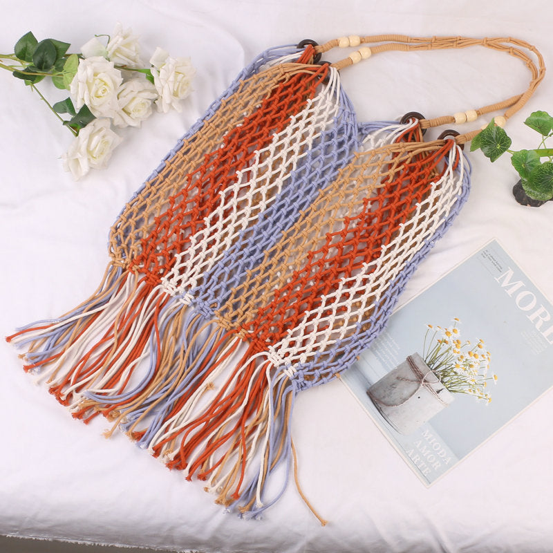 Light Macrame Shopper Bag Bowlift