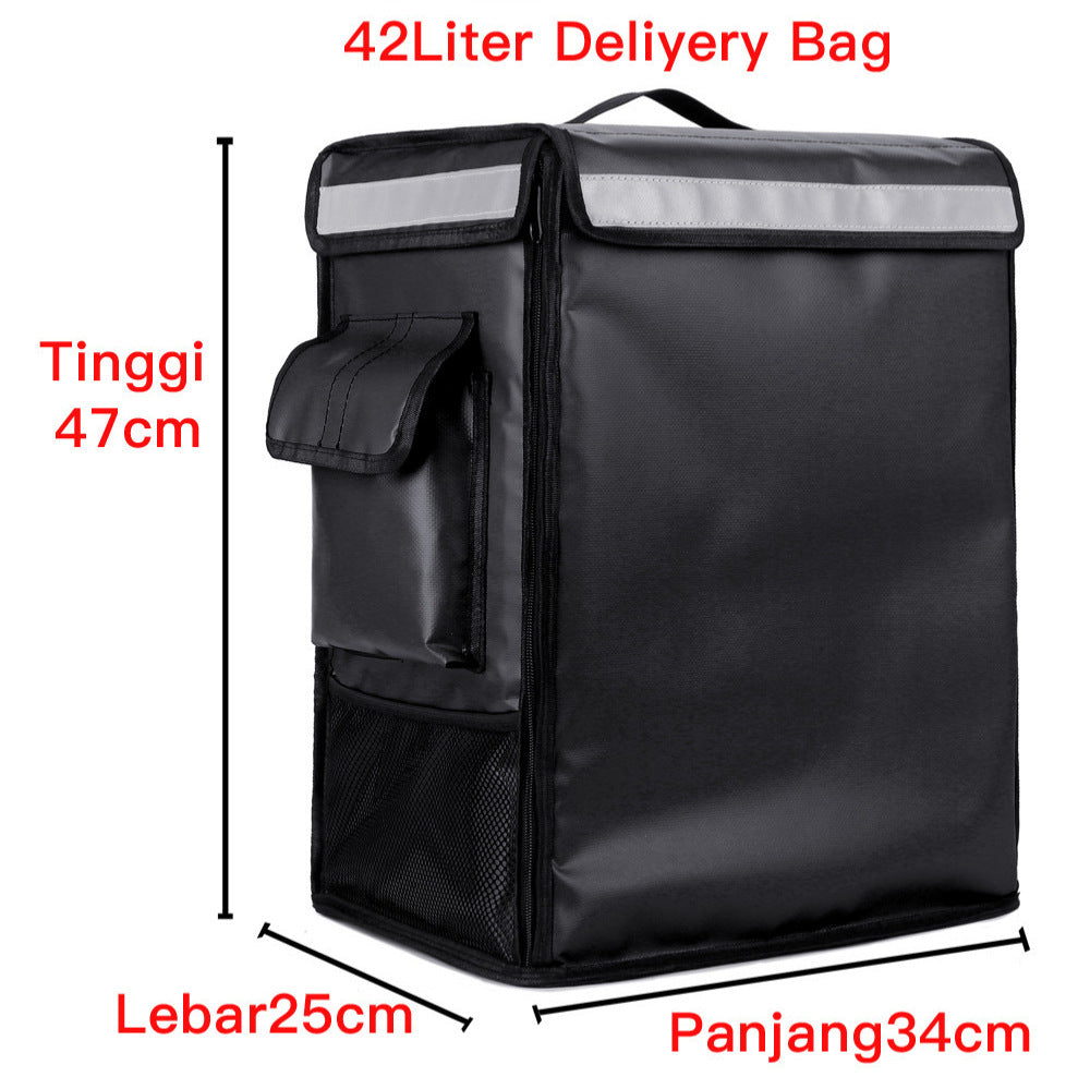 Unisex Insulated Food Transport Box with Side Storage Compartment Bowlift