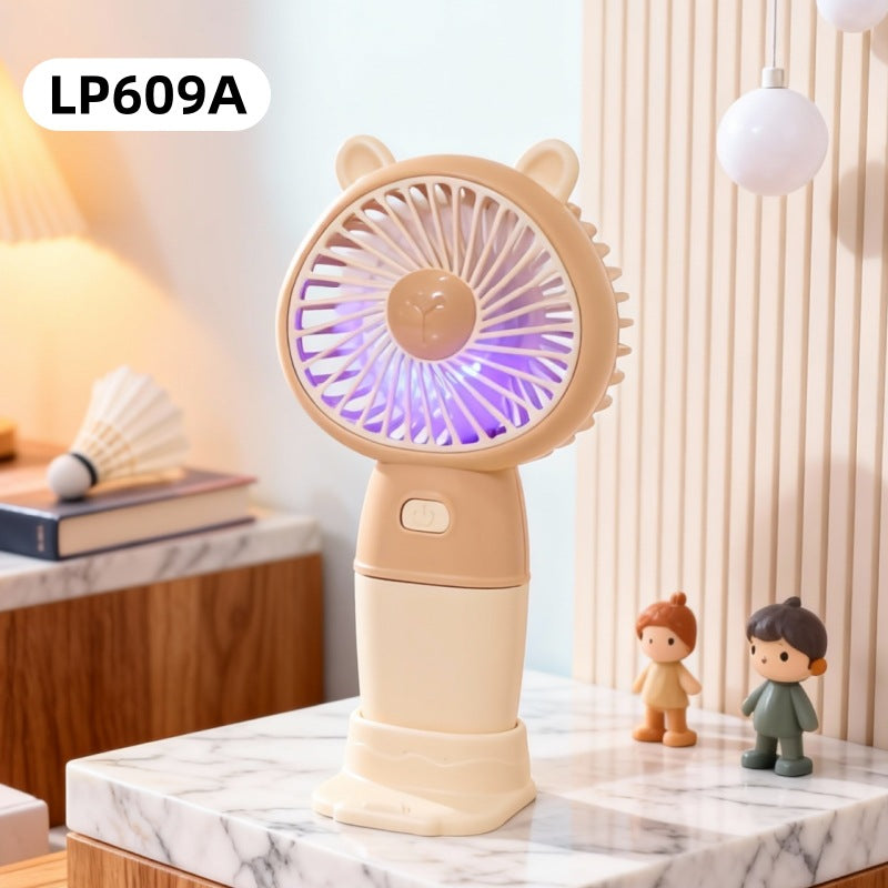Ladies Portable Mini Fan Bowlift