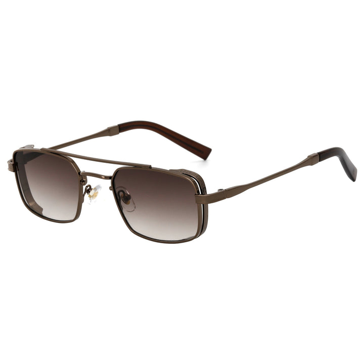 Ladies Fashion Sunglasses with Slim Metal Frame and High-Quality UV Protection Bowlift