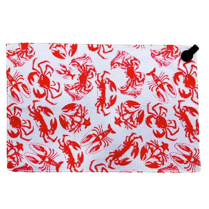 Towel with modern circular pattern Bowlift