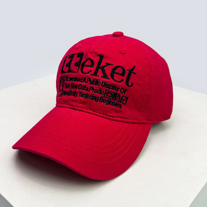 Men's Adjustable Statement Baseball Cap Bowlift