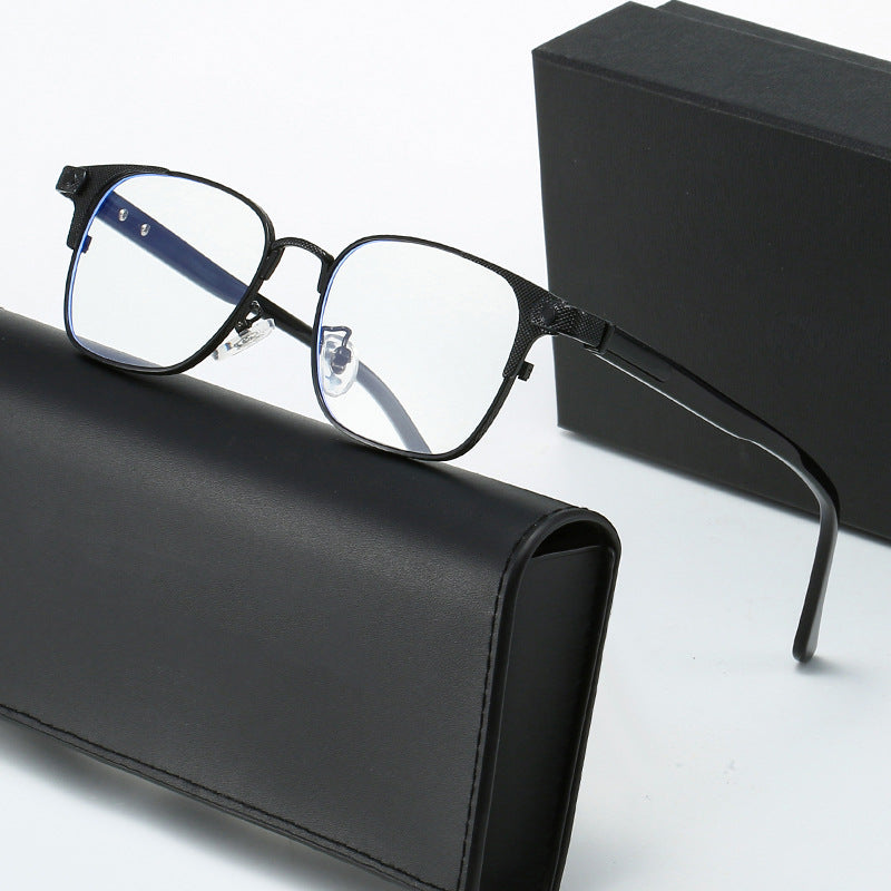 Women's fashionable corrective glasses with filigree metal frame Bowlift