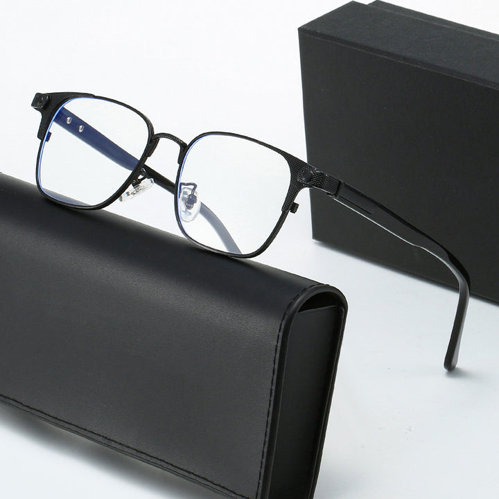 Women's fashionable corrective glasses with filigree metal frame Bowlift