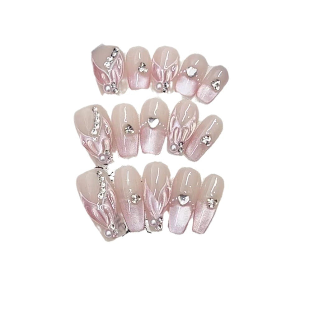 Decorative Press-On Nail Collection Bowlift