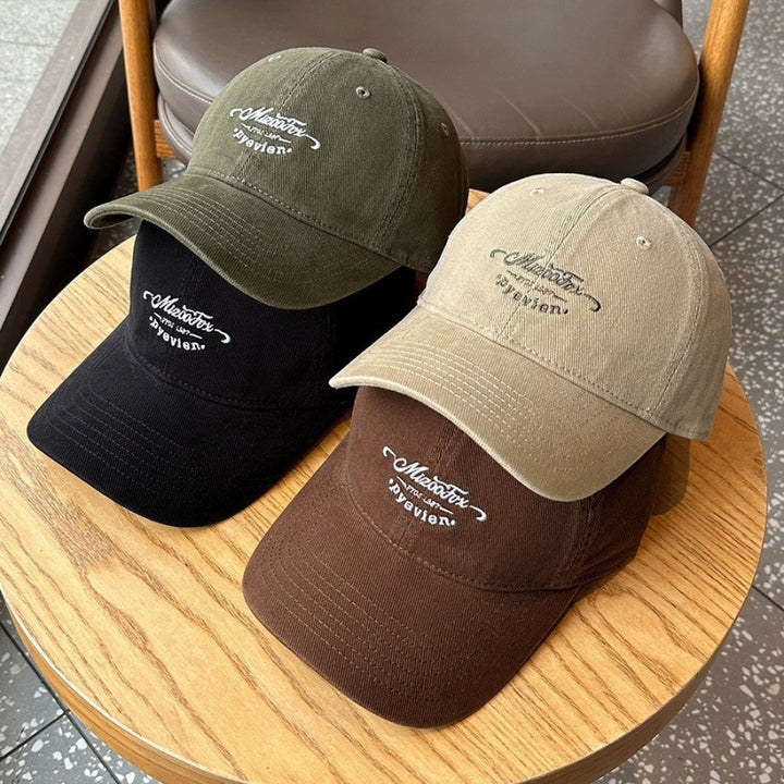 Men's Casual Adjustable Cotton Baseball Cap Bowlift