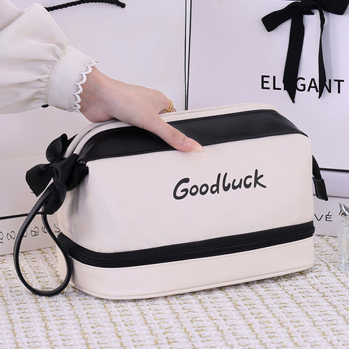 Cosmetic And Care Organizer With Practical Carry Handle Bowlift
