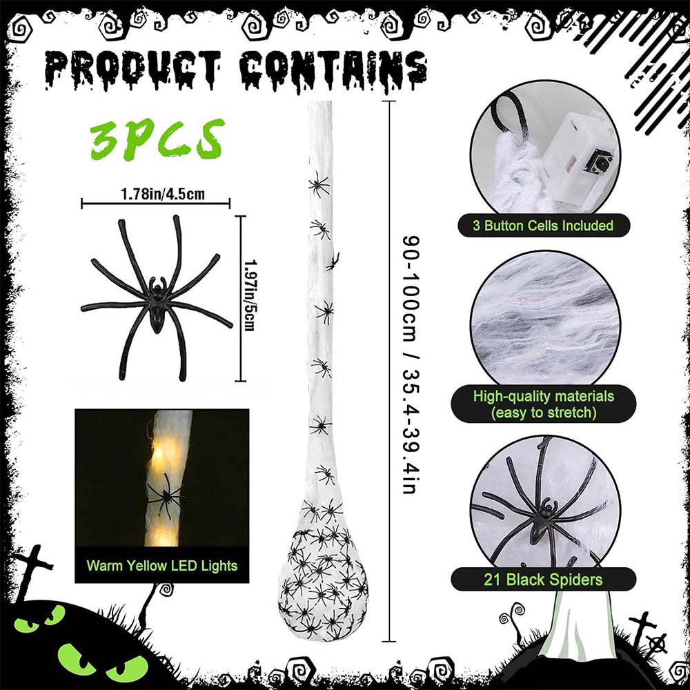 Decorative Spider-Themed Hanging Bag Bowlift