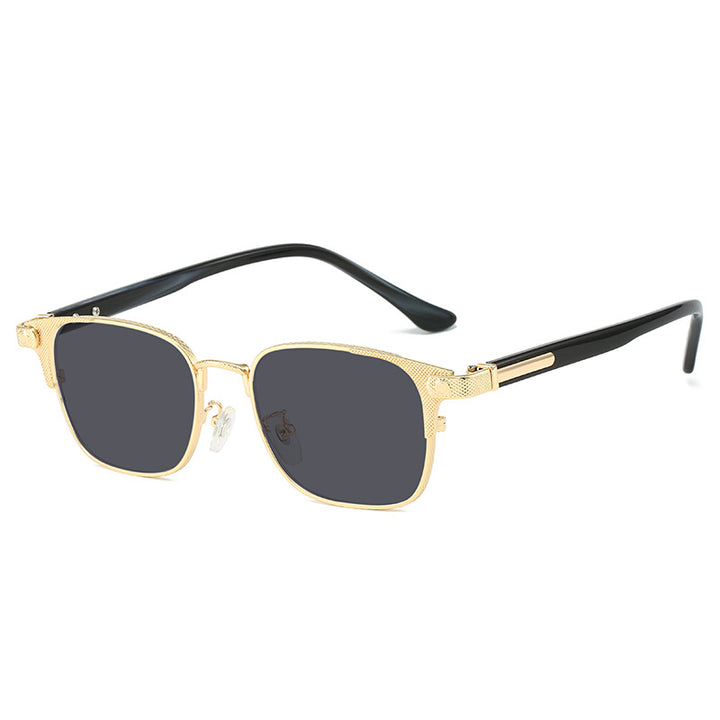 Women's fashionable corrective glasses with filigree metal frame Bowlift