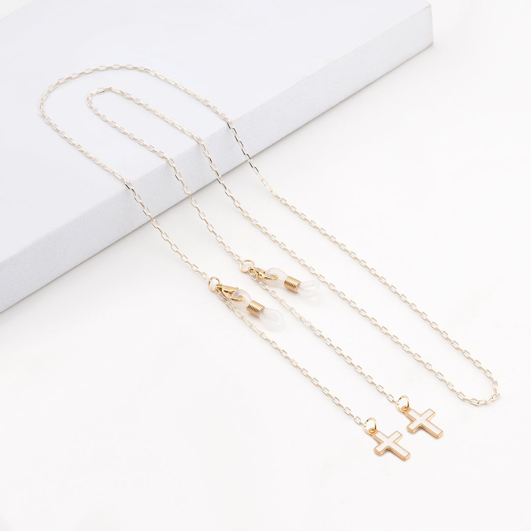 Elegant Geometric Glasses Chain Bowlift