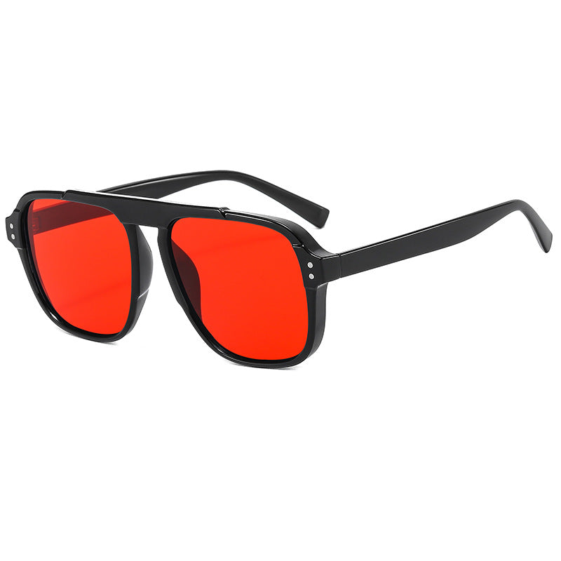 Ladies geometric sunglasses with polarized yellow lenses Bowlift