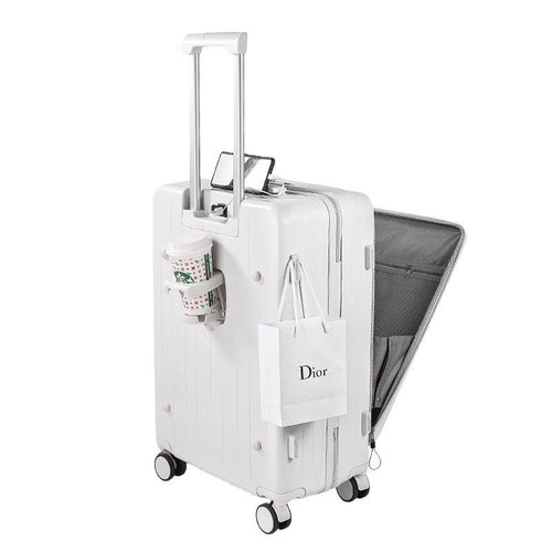Premium Multi-Compartment Hard-Shell Suitcase Bowlift