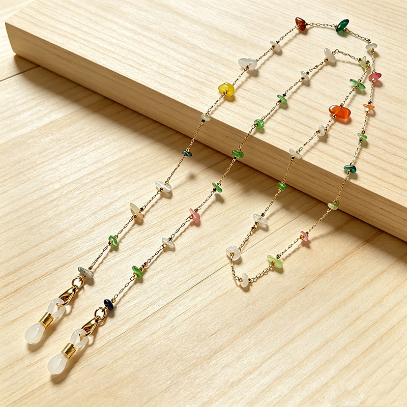 Multi-String Gemstone Necklace Bowlift