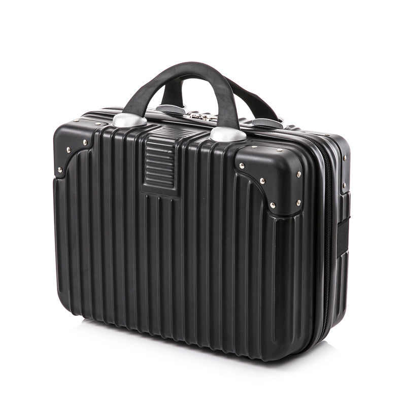 Unisex Compact Textured Hardshell Carry-On Luggage Bowlift