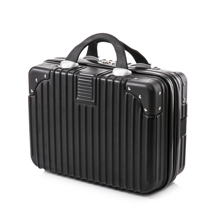 Unisex Compact Textured Hardshell Carry-On Luggage Bowlift
