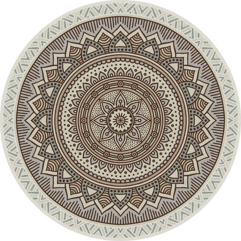 Intricate Mandala Design Area Mat Bowlift