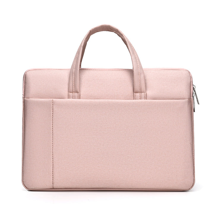 Laptop and briefcase in modern, minimalist design Bowlift