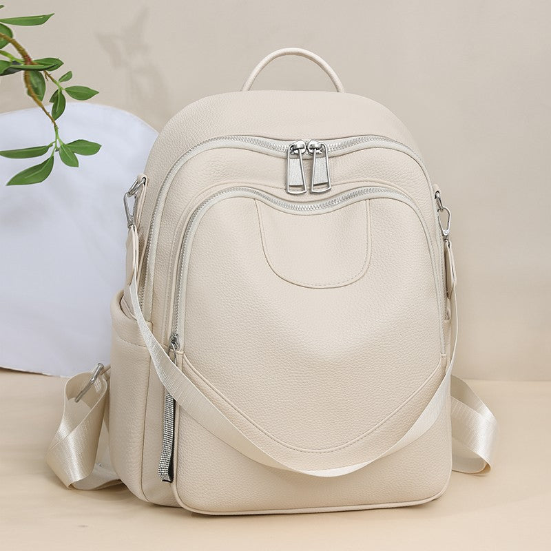 Premium Leather Multi-Functional Backpack Bowlift