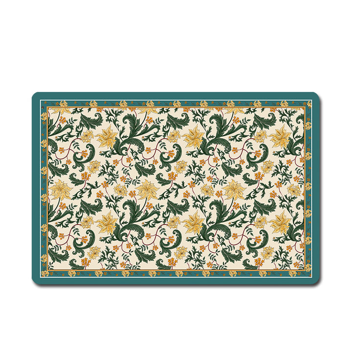 Geometric Pattern Decorative Floor Mat Bowlift
