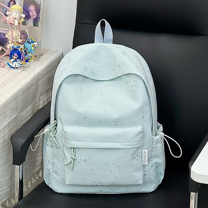 Playful Floral Print Backpack Bowlift