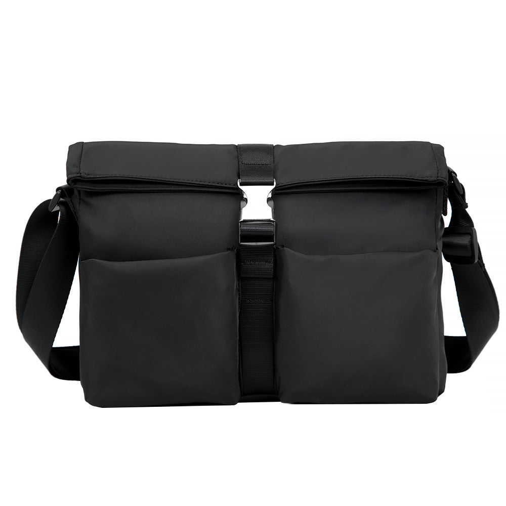 Versatile Dual-Pocket Crossbody Bag Bowlift
