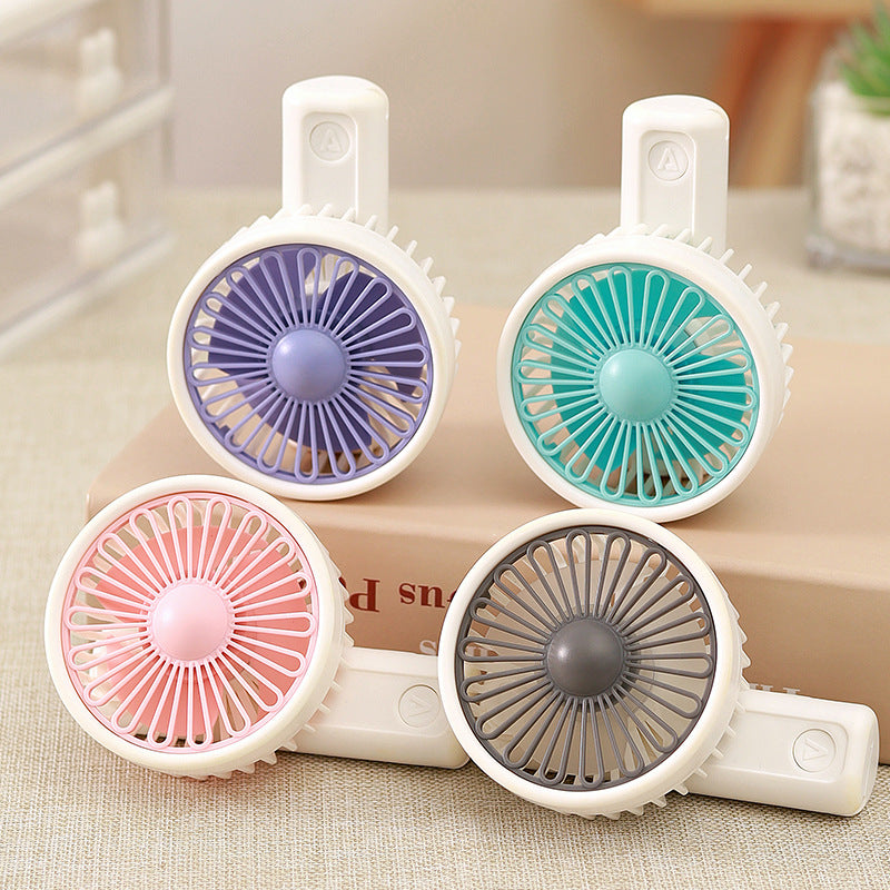 Women portable handy fan with ergonomic design Bowlift