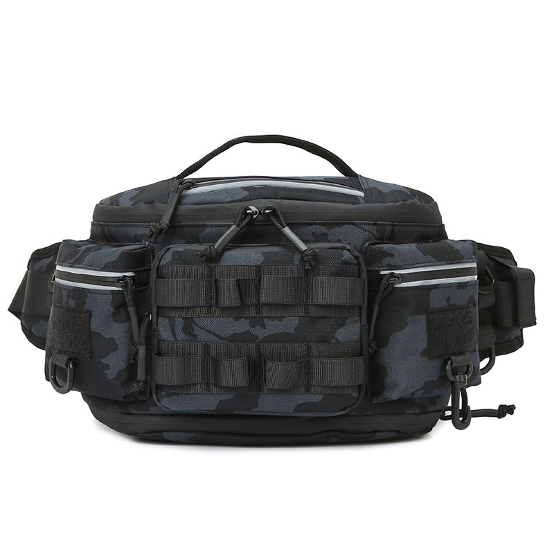 Compact Multi-Pocket Tactical Waist Bag Bowlift