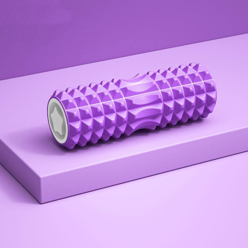 Massage fascia roller with structured grip surfaces Bowlift