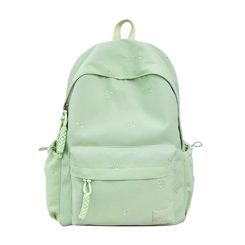Decorative Embroidered Backpack Bowlift