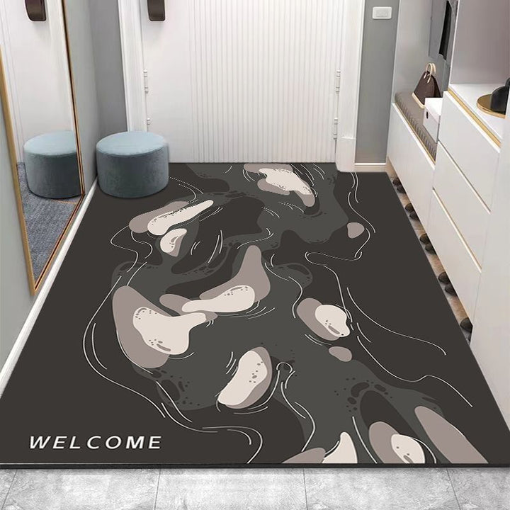 Artistic Welcome Floor Mat