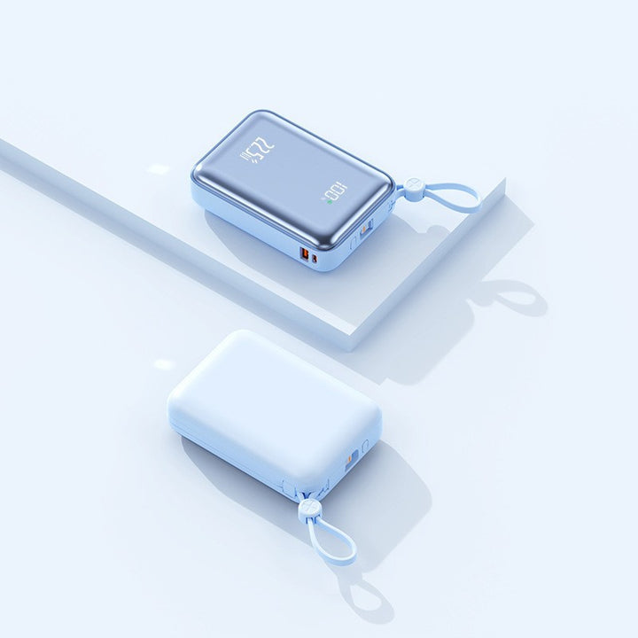 Portable power bank with intelligent LED display and high-speed charging Bowlift
