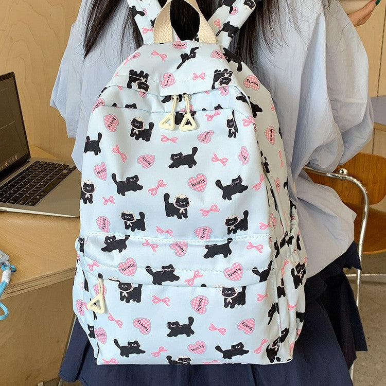 Playful backpack with cat design Bowlift
