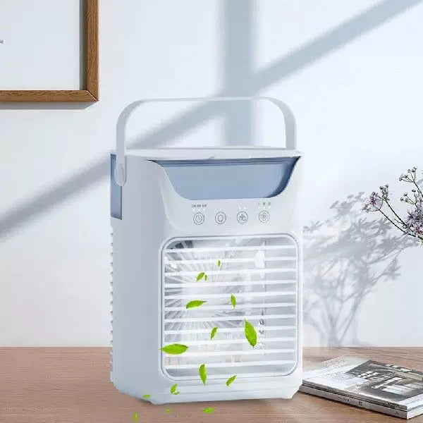 Unisex One Size compact portable evaporative micro air cooler with removable ice container more speeds whisper-quiet fan and adjustable directional louvers Bowlift