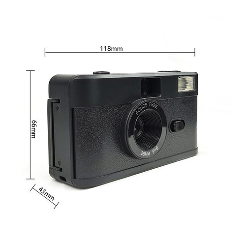 35mm Reusable Film Camera with Flash Bowlift