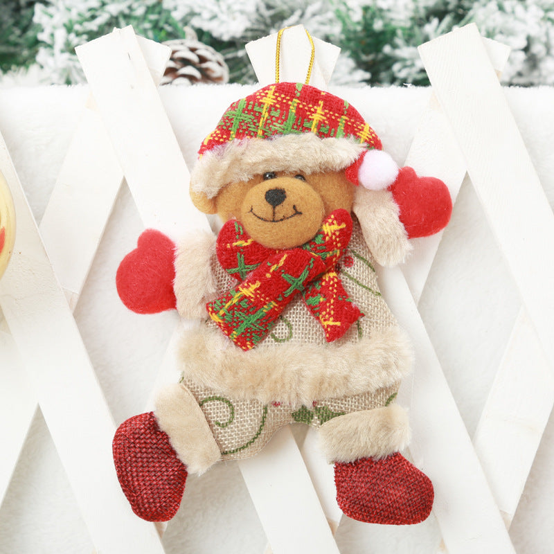 Decorative Santa Claus Pendant Bowlift
