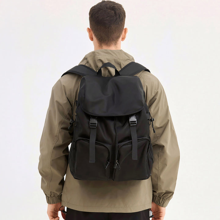 Multi-Compartment Urban Backpack Bowlift