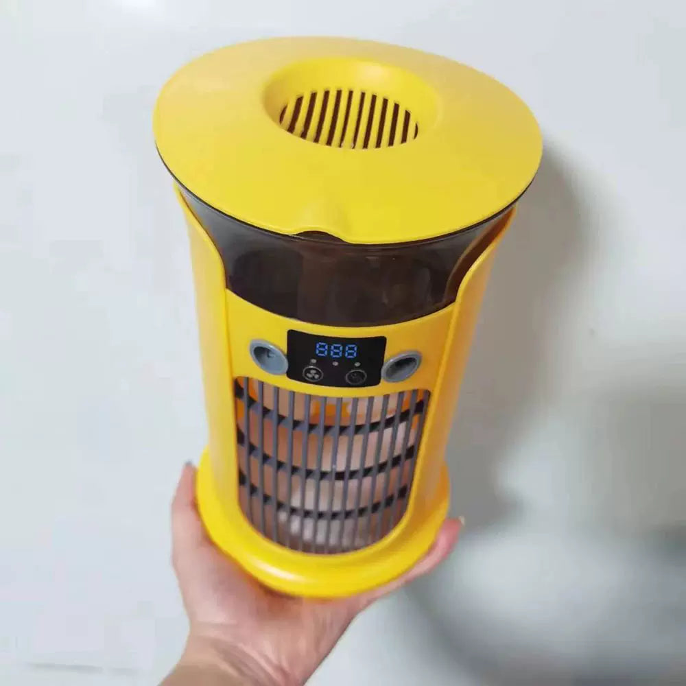 Unisex one size compact USB humidifying air circulation tower fan with LED display Bowlift