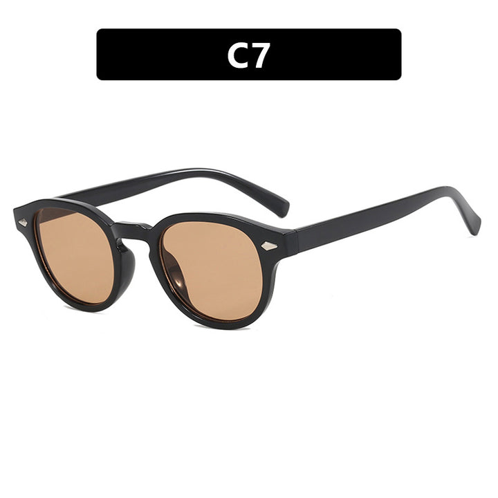 Women's round sunglasses with elegant design and UV protection Bowlift