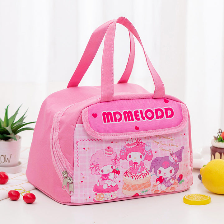 Cartoon-Themed Insulated Lunch Bag Bowlift