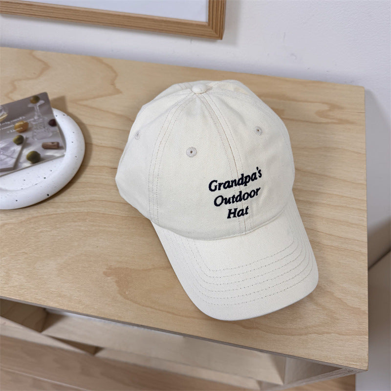 Men's Embroidered Outdoor Cap Bowlift