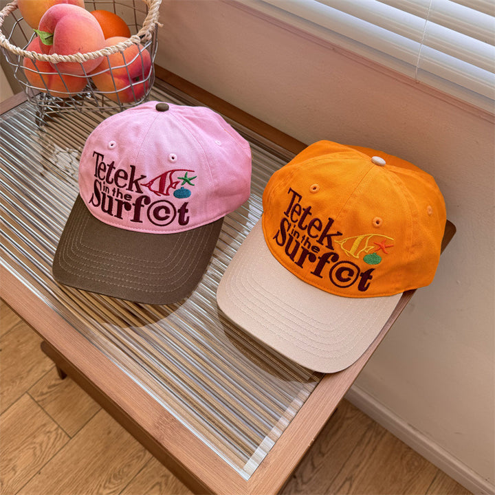 Women's Embroidered Casual Sun Hat Bowlift