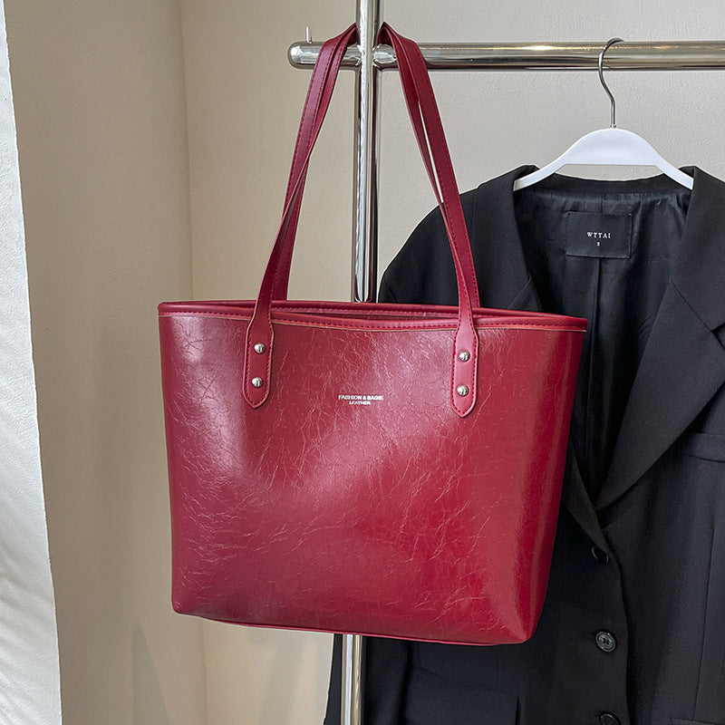 Premium Textured Tote Bag Bowlift