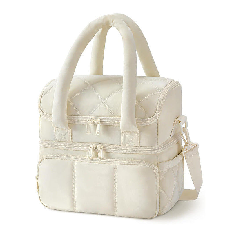 Elegant cosmetic bag with compartments Bowlift