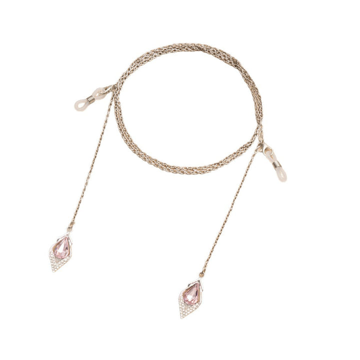 Floral Charm Eyewear Chain Bowlift