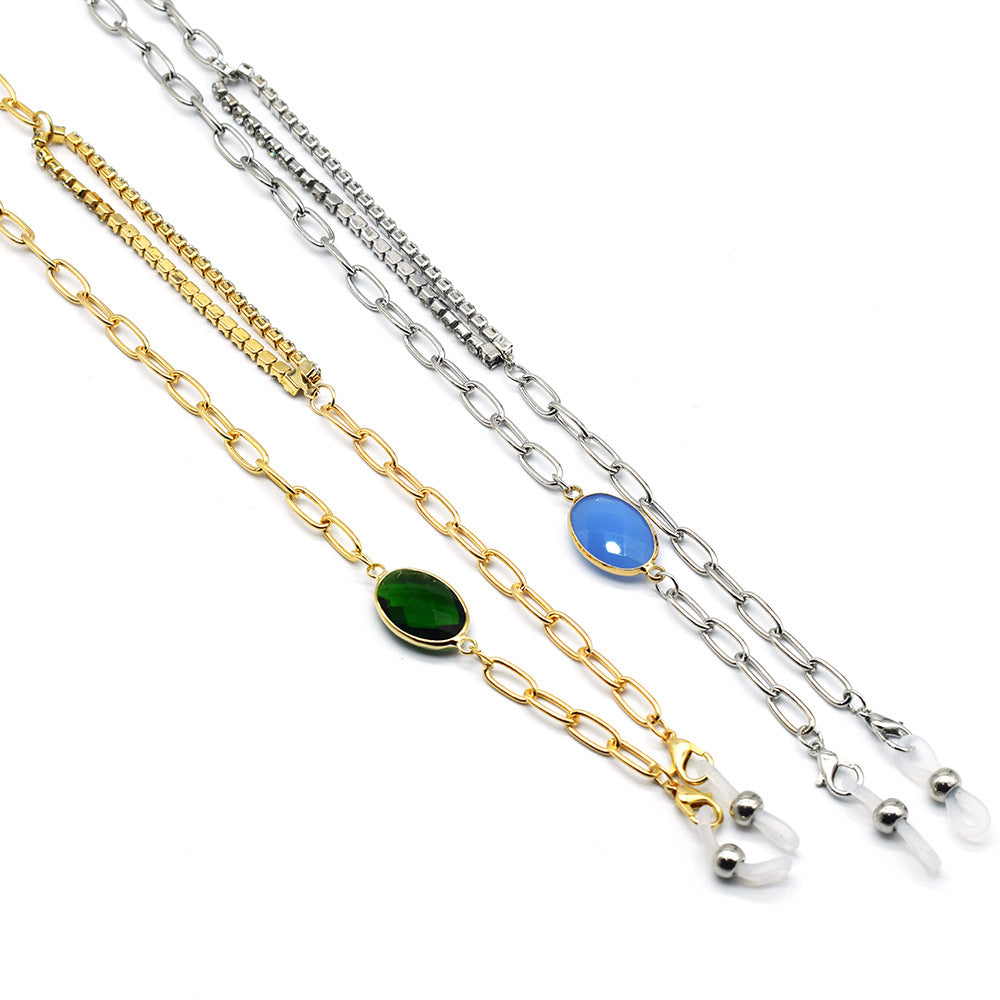 Elegant Chain Eyewear Holder Bowlift