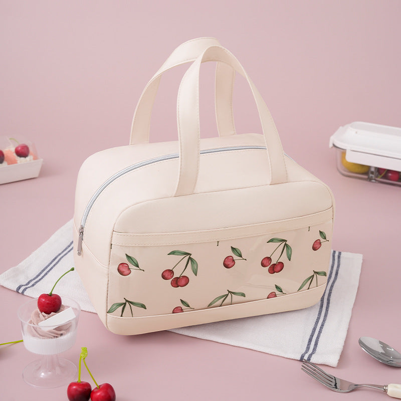 Insulated Lunch Bag with Stylish Blueberry Design Bowlift