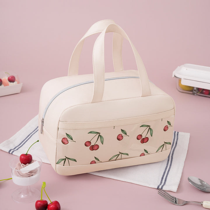 Insulated Lunch Bag with Stylish Blueberry Design Bowlift