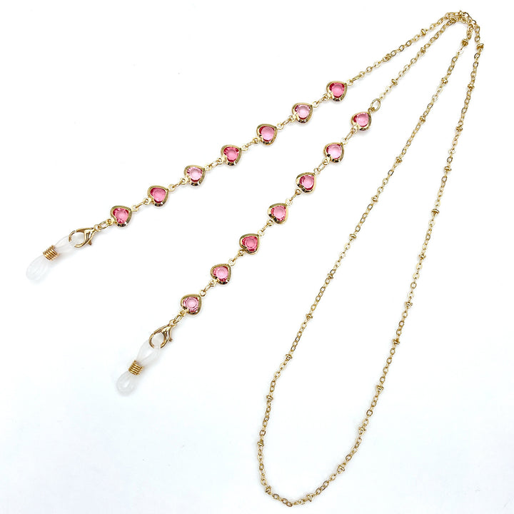 Star-Embellished Eyewear Retainer Chain Bowlift
